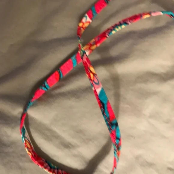 Tommy Hilfiger  red print shoulder bag purse - Picture 2 of 7